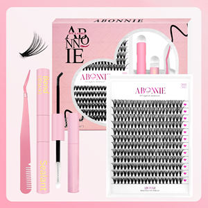 Toptan ön kesim vizon küme Lashes Diy kirpik uzantıları kiti doğal özel Segment kirpik özel etiket Diy kirpik kümeleri - Product Image 2