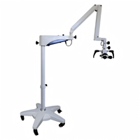 Support de microscope dentaire YSX102 pour chirurgie orale et maxillo-faciale, endodontie, traitement des canaux radiculaires, équipé d'une caméra en option