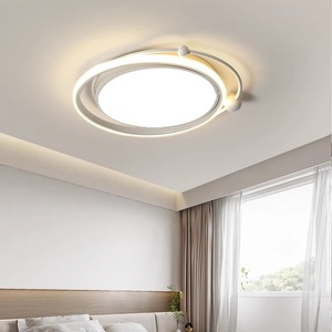 Cloud Design 48W 72W 500*500 Base en aluminium Capteur de mouvement LED Acrylique Forme de coeur Plafonnier pour bureau à domicile Couloir 10 ans - Product Image 3