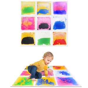 Baldosas y Paneles Sensoriales Coloridos para Exploración Visual, 100 Piezas, Material ABS y PVC, Educativos para Niños, Espacios de Aprendizaje - Product Image 2