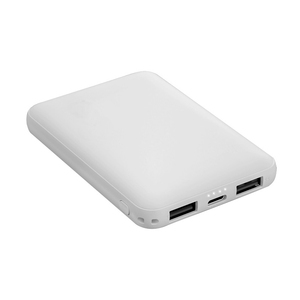 Cargador Portátil de 4000/5000 mAh con Luz LED y Dos Puertos USB - Product Image 1