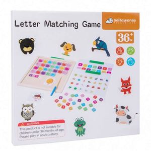 Juego Educativo Multifuncional para Aprender Jugando, Letras Magnéticas, Alfabeto, Juego de Mesa ABC - Product Image 6