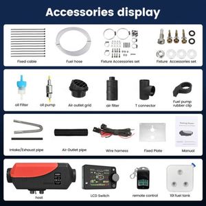 Phổ biến nhất M-PULL ứng dụng điều khiển trung quốc DIESEL đậu xe Máy sưởi không khí 12V 5KW cho xe ô tô tương thích rvs & thuyền - Product Image 2