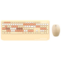 Geezer G100 Moffi standar 104 tombol, Set Keyboard Mouse ergonomis komputer kantor dengan sandaran tangan