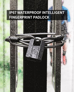 IP67 không thấm nước sinh trắc học Ổ Khóa vân tay ổ khóa ttlock App ngón tay điện tử in ổ khóa với chìa khóa cơ khí - Product Image 6