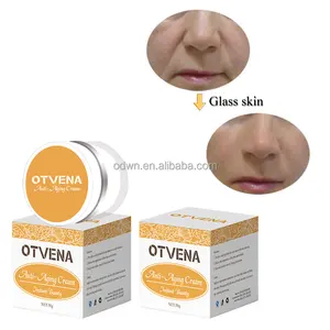OTVENA热销细纹减少皱纹去除剂光滑皮肤抗衰老霜OEM ODM