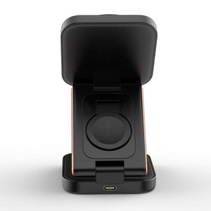 Chỉ Cần Liên Kết Đa-Chức Năng 3-Trong-1 15W Từ Sạc Không Dây Với Loại C Cáp Điện Thoại Di Động Sạc Đứng Với Chủ - Product Image 3