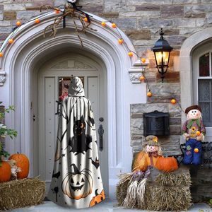 JX Cape personnalisée avec capuche pour hommes et femmes, Cape à capuche Cape unisexe Halloween <span class=keywords><strong>Witch</strong></span> Vampire Wizard Raven Cosplay Costume - Product Image 5
