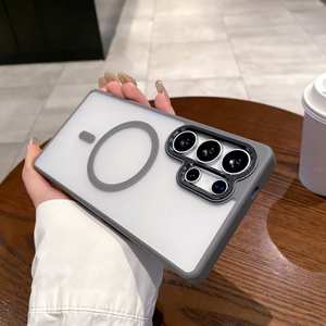 Étui de chargement sans fil TPU PC 3200 Srtong Megnetic Skin Feel Matte Phone Case pour <span class=keywords><strong>Samsung</strong></span> S24 S25 PLUS Ultra - Product Image 6