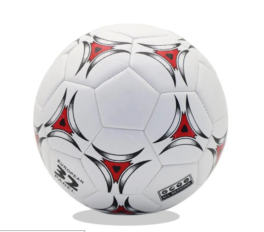 サッカー用品ボール需要の高い学校のスポーツ用品の輸出製品チームマッチトレーニングpuフラッグサッカーボールサッカー
