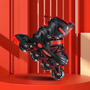 Patins à roulettes en ligne EACH pour enfants de 3 à 12 ans, garçons et filles, entièrement lumineux, <span class=keywords><strong>taille</strong></span> réglable, conçus pour les enfants - Product Image 5