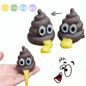Juguete de Broma Unisex TUBIBI, Bola Antiestrés de <span class=keywords><strong>EVA</strong></span> con Forma de Huevo Vomitando Excremento, para Mayores de 14 Años - Product Image 4