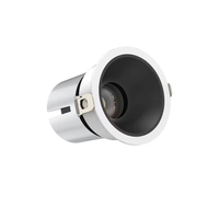 Lampe en aluminium encastrée 10W COB Down Lamp Anti Glare Spots de plafond Grille de fixation Spot LED encastré pour la maison Hôtel