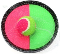 Paddle Catch Ball Game pour enfants jouant Sucker Sticky Ball Kids Toys Toss and Ball Catch Game Set Outdoor Sports Toy