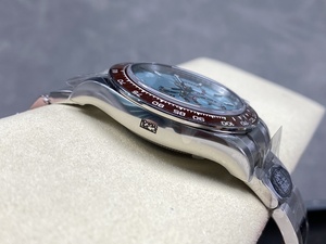 Reloj de Lujo de Super Calidad a Prueba de Agua de 40 mm, CFactory V2, Acero 904L, Movimiento 4131, 1265-06, Cronógrafo, Azul Hielo - Product Image 3