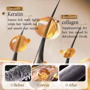 Venta al por mayor de champú de queratina hidrolizada para las mujeres Anti-Frizz Anti-caspa nutritiva Anti-sequedad suavizante con permanente cabello <span class=keywords><strong>teñido</strong></span> - Product Image 4
