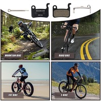25 paires de plaquettes de frein à disque en céramique BUCKLOS, plaquettes de frein hydrauliques pour vélo, plaquettes de frein en résine/semi-métalliques pour A01S M06 M07 M07S