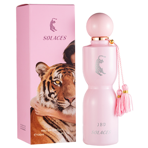 Women's Floral Fresh Eau De Toilette Luxury Perfume Bottle Tiger Design Modern Luxurious <b>Style</b> Pink Tassel Long Lasting <b>Spray</b> - Product Image 6