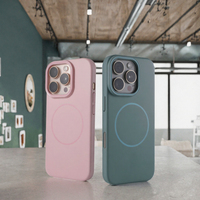 Coque de téléphone antichoc fine et écologique en PC givré multicolore de qualité supérieure à prix de gros pour 16 17 Pro Max