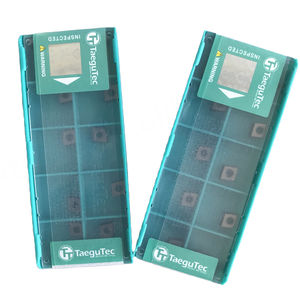 CCMT 060204 MT CT3000 Taegutecs CNC <b>Square</b> Carbide Inserts Tungsten Carbide Turning <b>Tools</b> Customizable OEM Stock - Product Image 1