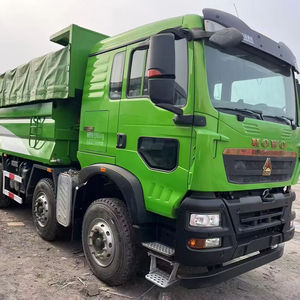 Camion benne lourd d'occasion à bas prix, Diesel Sinotruk HOWO 336 371 400 8x4, moteur Weichai Euro 3, conduite à gauche, caméra arrière - Product Image 3
