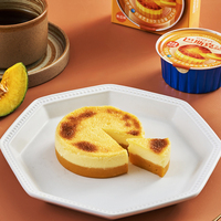 Vente en gros de gâteau au chocolat Kiri basque gâteau au fromage fromage gâteau congelé Dessert gâteau au fromage dessert glacé