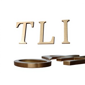 Insegna da parete personalizzata in acciaio inossidabile spazzolato con numeri per camere d'albergo, con montaggio a parete - Product Image 2