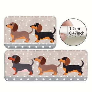 <span class=keywords><strong>Tapis</strong></span> <span class=keywords><strong>d</strong></span>'<span class=keywords><strong>entrée</strong></span> antidérapant à thème Teckel, <span class=keywords><strong>tapis</strong></span> mignon pour l'<span class=keywords><strong>entrée</strong></span> de la maison, pour le salon, la chambre, la salle de bain, la cuisine et les espaces extérieurs - Product Image 6
