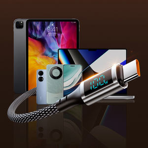 Cavo <span class=keywords><strong>USB</strong></span> <span class=keywords><strong>C</strong></span> D3106 da 1m, 100W, con indicatore LED, ricarica rapida PD 5A, cavo da <span class=keywords><strong>USB</strong></span> <span class=keywords><strong>C</strong></span> <span class=keywords><strong>a</strong></span> <span class=keywords><strong>USB</strong></span> <span class=keywords><strong>C</strong></span>. - Product Image 3