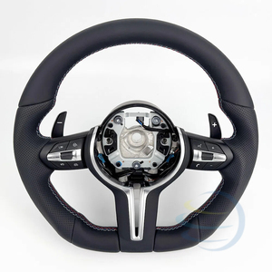 <span class=keywords><strong>Volante</strong></span> Deportivo de Cuero con Calefacción <span class=keywords><strong>BMW</strong></span> M Sport para las Series F: F30 340i F10 535i F32 F20 F36 F22 M4 F82 X5 F15 F80 M3 F11 F31 F01 F07 <span class=keywords><strong>X3</strong></span> F25 - Product Image 1