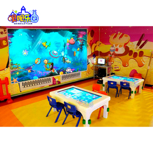 Odm đắm trẻ em giáo dục vui vẻ tương tác Mr AR ma thuật sơn tường trong nhà cảm ứng Bảng vẽ chiếu cho sân chơi - Product Image 3