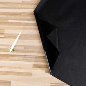 Amovible 100% Lumière Blocage Plus Sombre Fenêtre Film Statique Total Blackout Verre Intimité Assombrissement Fenêtre Teinte Noir Fenêtre <span class=keywords><strong>Autocollant</strong></span> - Product Image 5