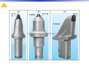 Các loại khác nhau than bit đường xây dựng máy móc cắt Pick Bullet răng Công cụ Khai Thác Mỏ răng Rock Saw đào hầm khoan công cụ - Product Image 6