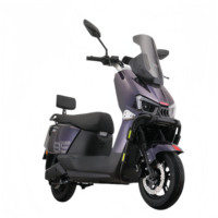 Moto électrique HAMA 1500W/2000W, sportive haute vitesse 80 km/h, puissante moto électrique pour adulte, scooter électrique à deux roues