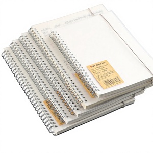 Quaderno a Spirale di Alta Qualità B5 A5 A6 <span class=keywords><strong>con</strong></span> Righe a Puntini e Copertina Trasparente in PP per Uso Scolastico - Product Image 1