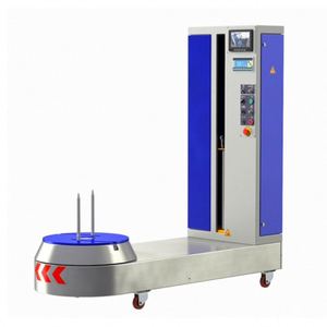 Automatic Airport Luggage Wrapping <b>Machine</b> Airport Luggage <b>Stretch</b> Film Packaging <b>Machine</b> for Luggage Wrapping - Product Image 4
