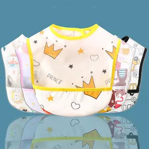 Fashion Boutique High Quality Waterproof Cartoon Bib Baby Bandana Drool Bibs Kids Cotton Baby Bib For Baby Care