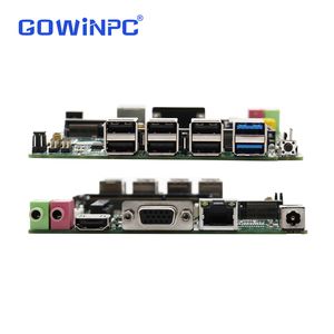Carte mère embarquée Intel Bay Trail J1900 12x12cm DDR3L monocanal double 8 USB Win7 Win10 Linux - Product Image 2