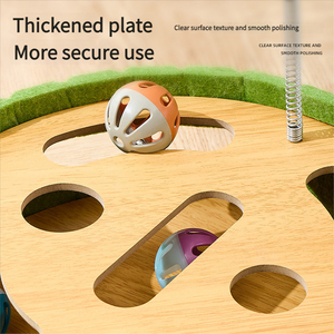 Bán chạy nhất cổ điển xơ dừa sợi mèo đồ chơi bài gỗ gãi Mê Cung đào đồ chơi cho mèo con và vật nuôi - Product Image 4