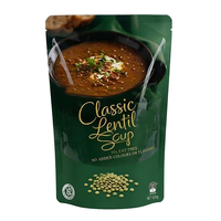 Sachet Doypack personnalisé imprimé en héliogravure, résistant à la chaleur, en feuille d'aluminium, avec fermeture éclair, pour emballage alimentaire (nouilles, soupes, sauces, aliments pour animaux)