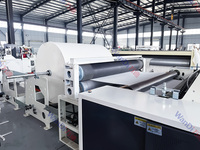 Machine de fabrication et de rembobinage de mini-rouleaux de papier toilette pour petites entreprises à vendre