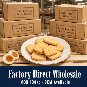 <span class=keywords><strong>Biscotti</strong></span> al Burro con Tuorlo d'Uovo Salato Premium, Sapore Ricco Salato-Dolce, Etichetta Privata OEM, Fornitore B2B all'Ingrosso - Product Image 3