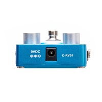 Pedal Efek Gitar Reverb Grosir 9V Mini Stompbox dengan Kontrol Decay Mix untuk Pedalboard Gitar