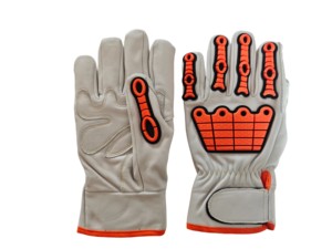 באיכות גבוהה cowhide עבודה כפפות עם Kevlar אניה עמיד נגד החלקה נגד החלקה נגד החלקה נגד החלקה כפפות בטיחות - Product Image 3