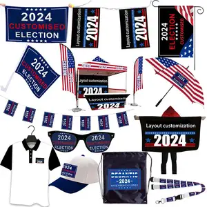 Custom Gift Box New Year Corporate Business Promotion Us Election Flag Gift Set For Ladies