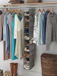 Hot Sale Household Storage Organizer Foldable Hanging Fabric Non-woven Box 10 Pair Shoe <b>Shelf</b> - Product Image 2
