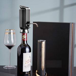Dispensador de <span class=keywords><strong>Vino</strong></span> Automático Recargable con Sellador al Vacío y Aireador, Accesorio para Servir <span class=keywords><strong>Vino</strong></span> Práctico y Elegante - Product Image 4