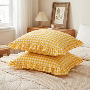 Soft Size Pillow Cover Plain White <strong>Continental</strong> Pillow Unique Boomerang <strong>Pillowcase</strong> Stylish Long Body Support Pillow - Product Image 3