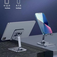 Support de tablette PC pliable, flexible, réglable et pivotant à 360°, base rotative en ABS, anti-poussière, étanche, anti-corrosion, pour utilisation sur bureau