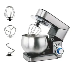 Mixer makanan komersial baru 10L hingga 100L Mixer adonan planet multifungsi untuk roti